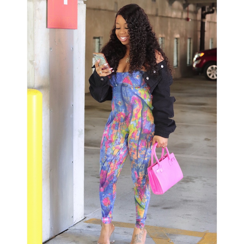 Denim Inspired Jumpsuit